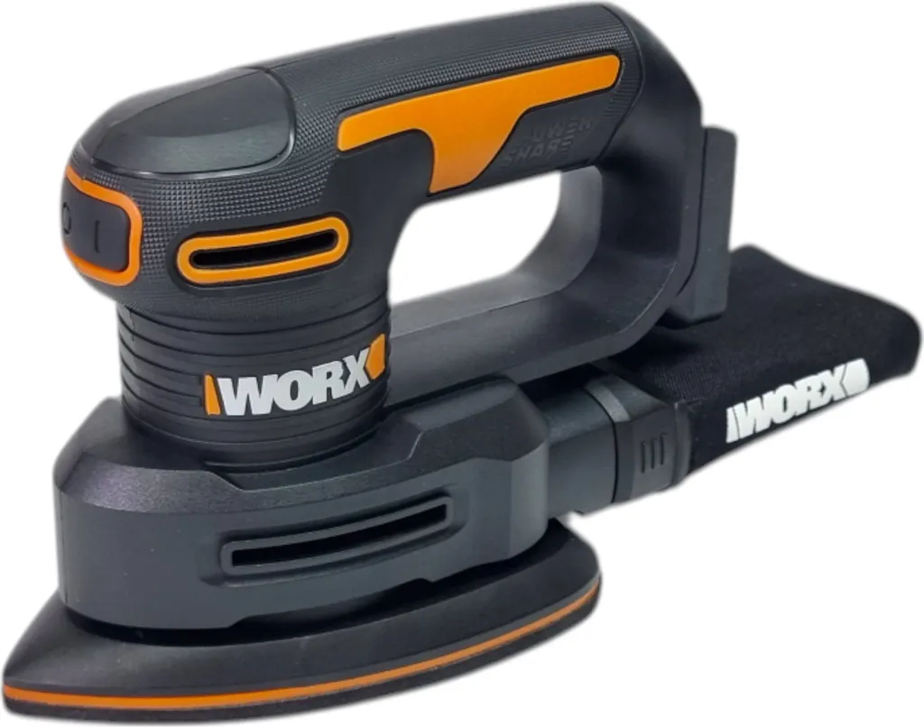 Worx WX822.9 Levigatrice a Delta 20V | Restauro Facile per Tutti