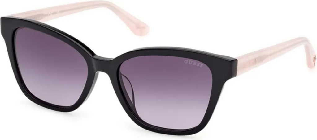 Lunettes de soleil Guess GU0016 style pilote avec verres teintés gris