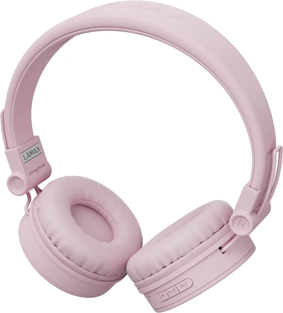Écouteurs LAMAX Blaze2 Pink 35h d'Autonomie et Design Pliable Pratique