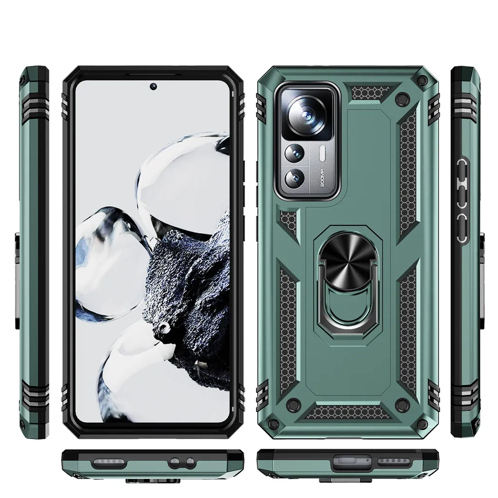 Custodia Per Xiaomi 12T Pro 5G – Cover In Silicone TPU Trasparente Con Disegno Lupo – Morbida, Antiurto, Ultra Sottile