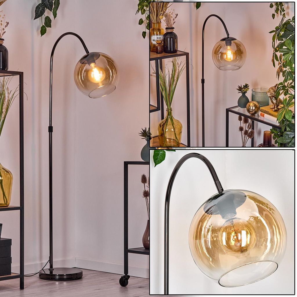 Cesaro Stehlampe Metall/Glas in Produktbild 