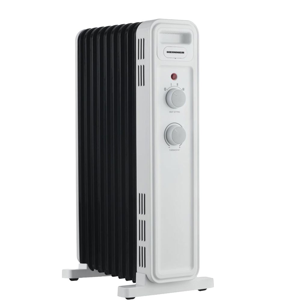 Heinner HOH-M09WH-BK, Elektrische olie radiator, Olie, Productafbeelding 