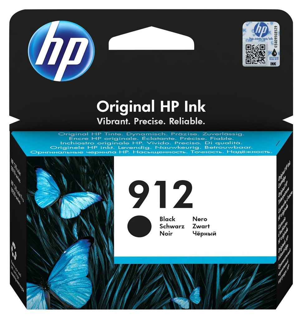 Atrament HP 912 čiernej farby 3YL80AE Obrázok produktu 