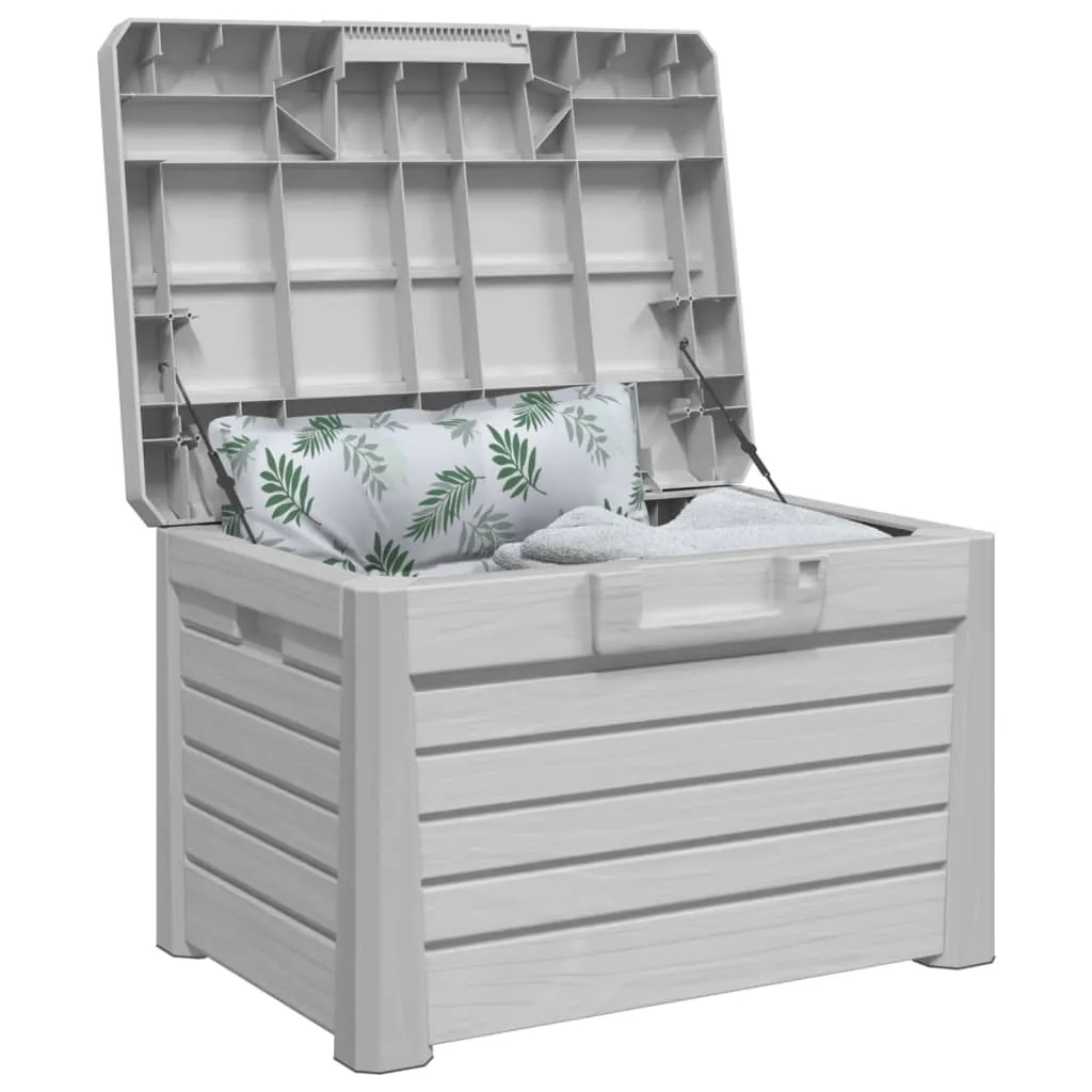 Cassapanca Esterno Grigio Antracite 73cm - Design in Polipropilene - 4