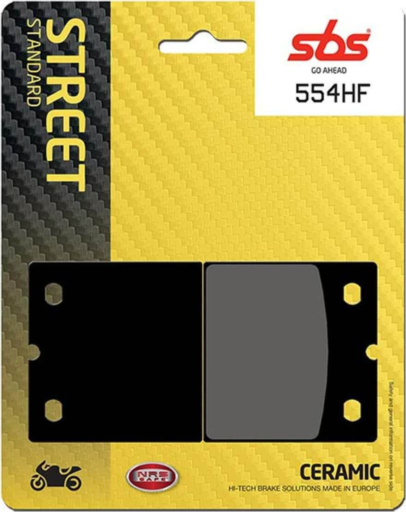 Bremsbelag SBS 554HF (Satz pro Scheibe) Street Ceramic