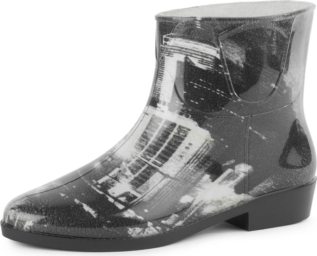 Ladeheid Damen Kurze Gummistiefel Stiefeletten bunt Regenschuhe wasserfest mit Muster LAZT201802 (Muster-22, 40 EU)
