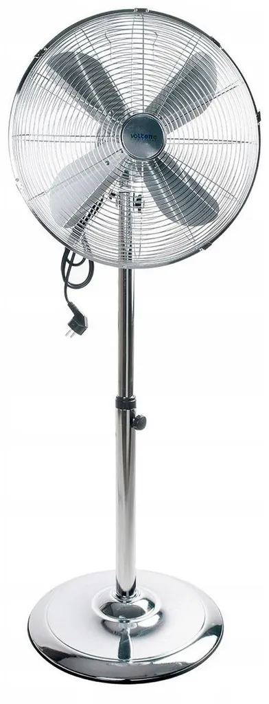 Ventilateur sur pied puissant 50W, 40cm, 3 vitesses - Fin de la chaleur