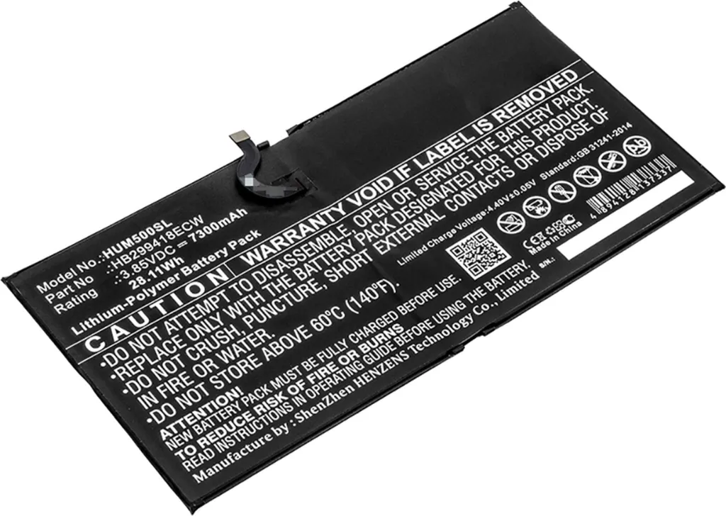Batterie pour Huawei MediaPad M5 10.8 CMR-AL09 - subtel HB299418ECW