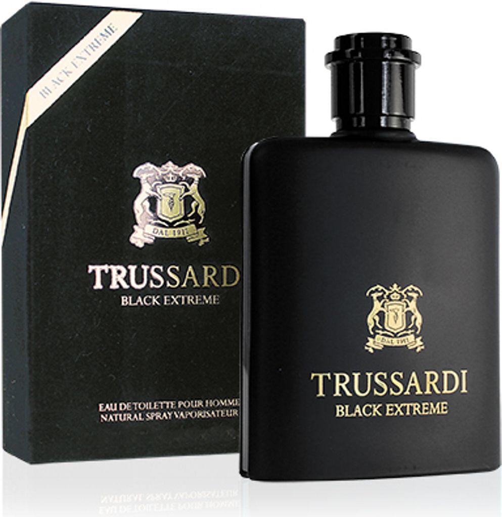 Trussardi Black Extreme, Muži, 30 ml, Koža, Pačuli, Drevo, Obrázok produktu 