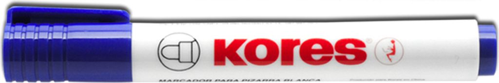 Kores Whiteboard & Flipchart Marker "K Marker" blau 3,0 mm