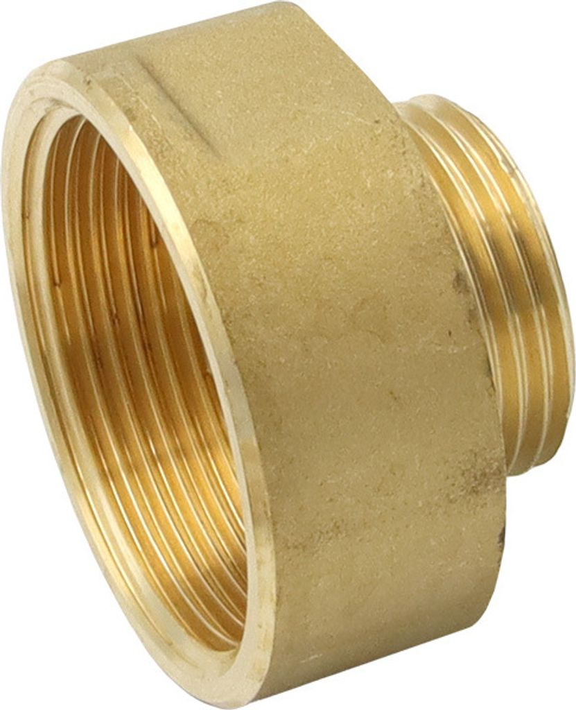 Messing Fitting Reduzierstück 1 1/2" IG x 1" AG Zoll Reduzierung