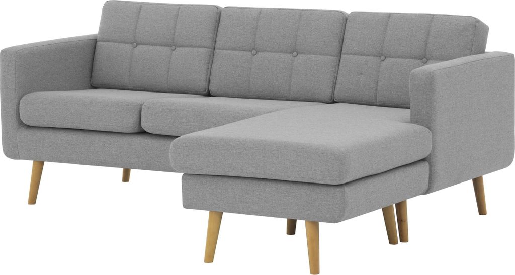 Elegantes Triest Ecksofa in Premium Samtstoff