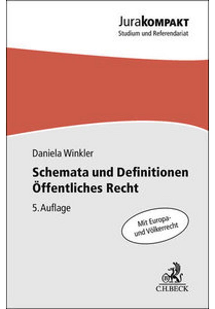 Schemata und Definitionen Öffentliches Recht