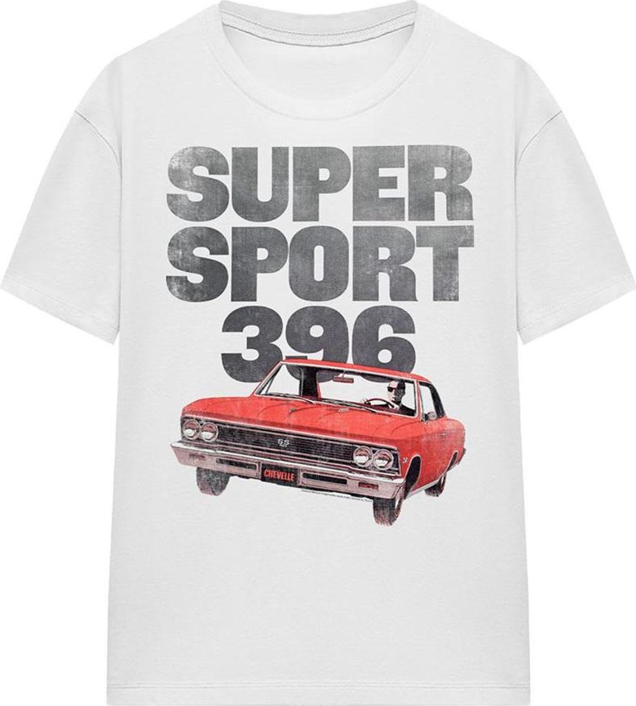 Chevrolet - "Chevelle Ss" T-Shirt für Damen TV27665 (M) (Weiß)