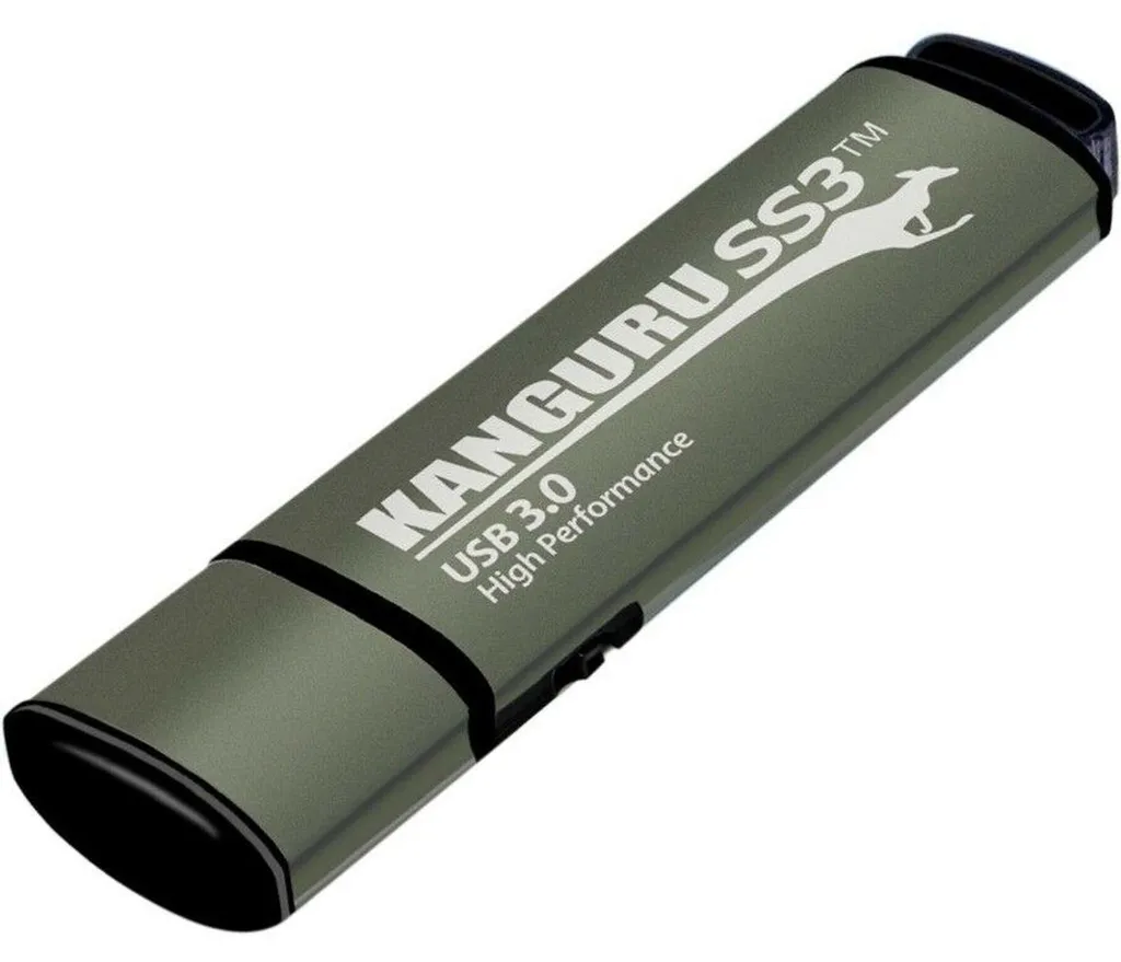 Clé USB Kanguru 32 Go SS3 USB 3.0 KF3WP-32G en Aluminium Robuste