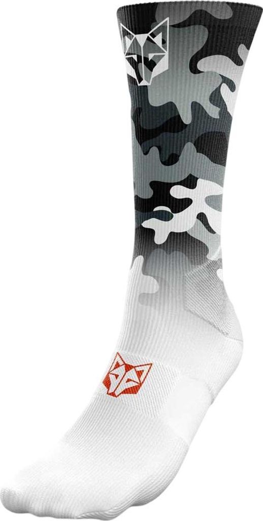 Otso Camo Gray Socken Weiß,Grau EU 44-48 Mann Weiß,Grau EU 44-48