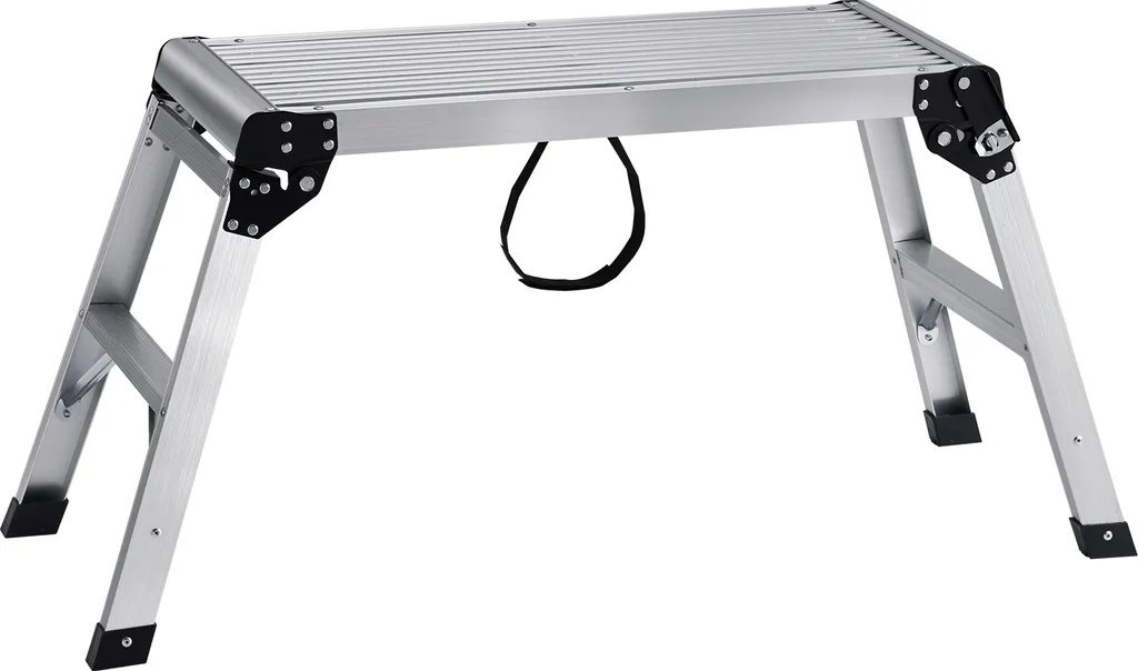 Établi pliant et marchepied aluminium 150 kg avec verrous de sécurité