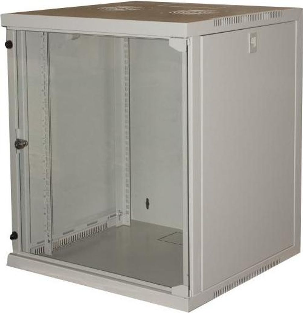 Link Accessori LK1912UG Rack 12U Wandmontiertes Regal Grau