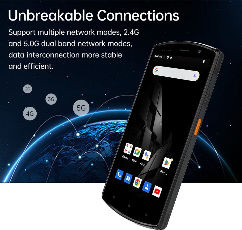 K57 Barcodescanner PDA Android12, 1D/2D/QR-Code Produktbild 10