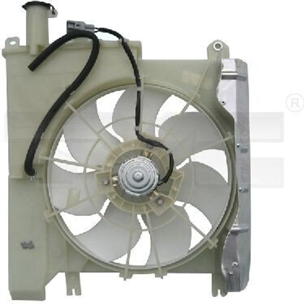 TYC 836-0020 Lüfter Motorkühlung Kühlerlüfter für TOYOTA AYGO (WNB1, KGB1) Wasserkühler Ø315mm