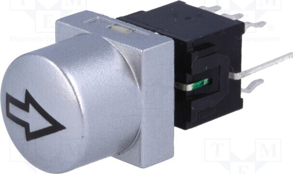 1x Schalter für Tastatur ber Pos: 2 LED PB61302BL-3-105 Tac Pfeil 0,1A/30VDC