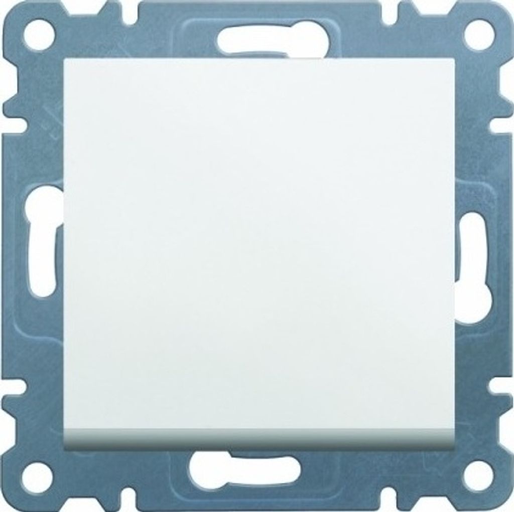 Interruttore a cupola bianco a 1 polo Lumina Hager WL0020 Immagine del prodotto 
