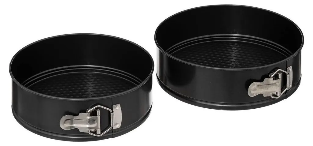 Kit 2 Stampi Torta 22-24 cm 5five - Acciaio Antiaderente Salvaspazio