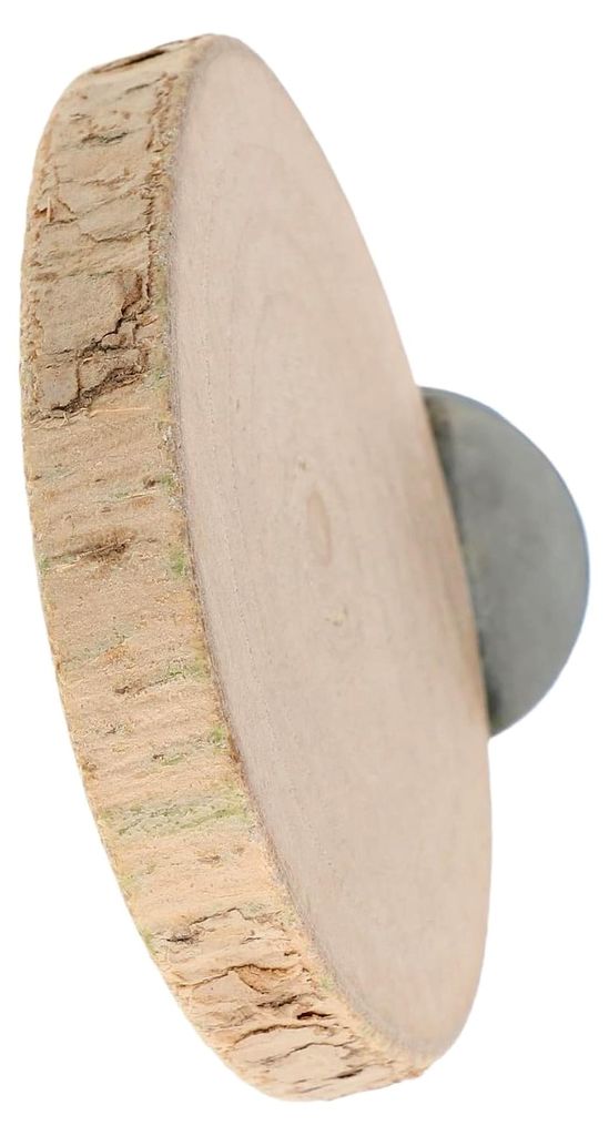 Holzplattform für Kleintiere als Sitzstange für Hamster, Eichhörnchen, Chinchillas und Papageien – Abnehmbares Zubehör für Vogelkäfige zur ...