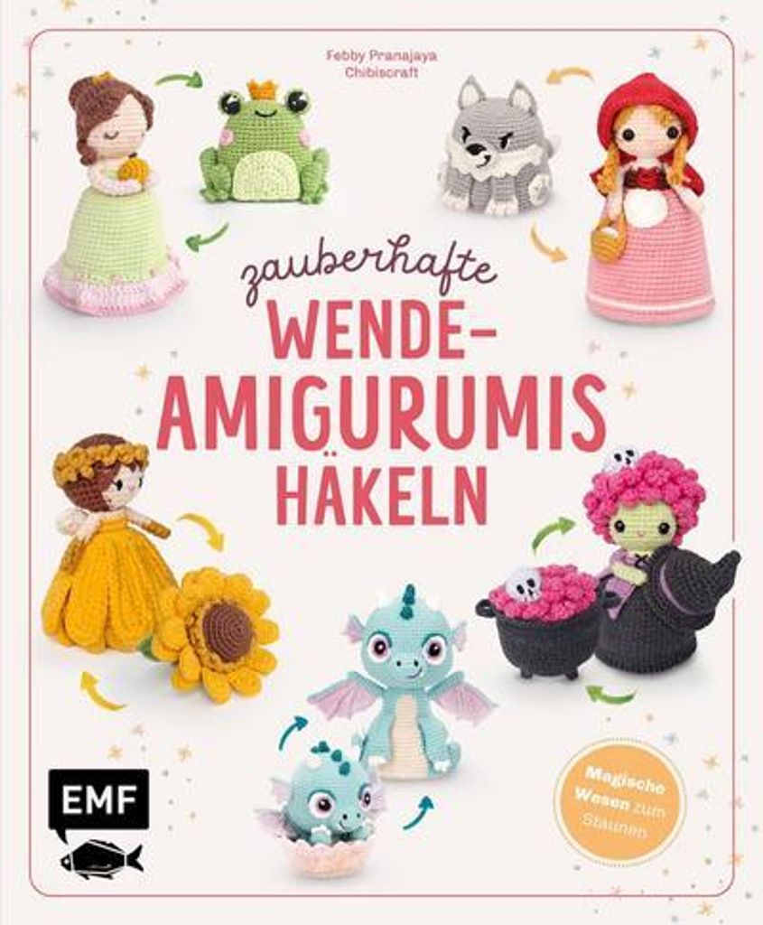 Zauberhafte Wende-Amigurumis häkeln mit @chibiscraft Immagine del prodotto 