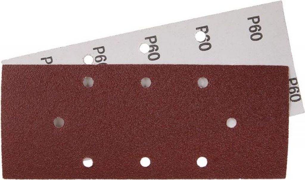 Papír brusný 93x230mm P60 8otvorů 5ks 21741 Obrázek produktu 