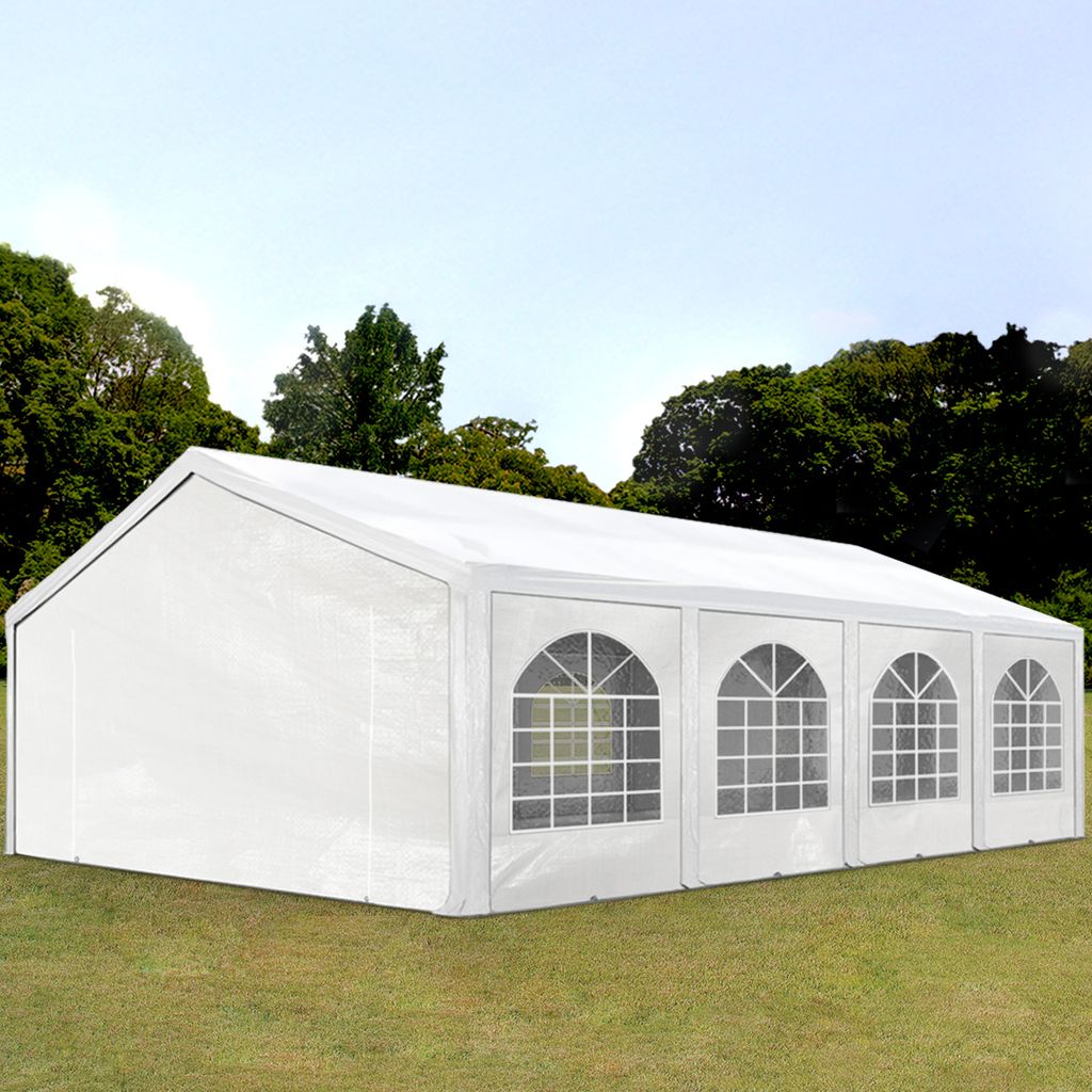 TOOLPORT Hochwertiges Partyzelt 5x8 m Pavillon Zelt PE Produktbild 