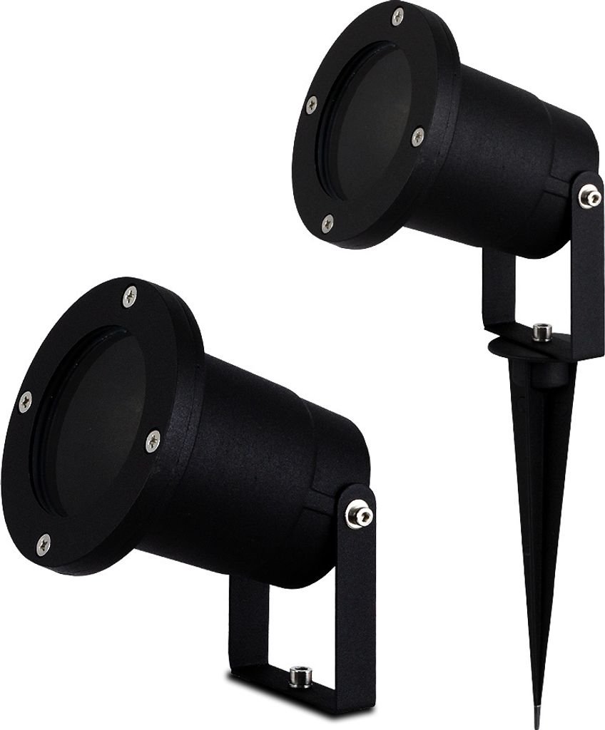 Lámpara de jardín LED, tipo enchufe, con casquillo GU10, Imagen del producto 