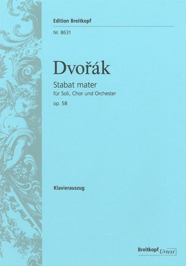ISBN Stabat mater op.58 Klavierauszug, Musikalische Produktbild 