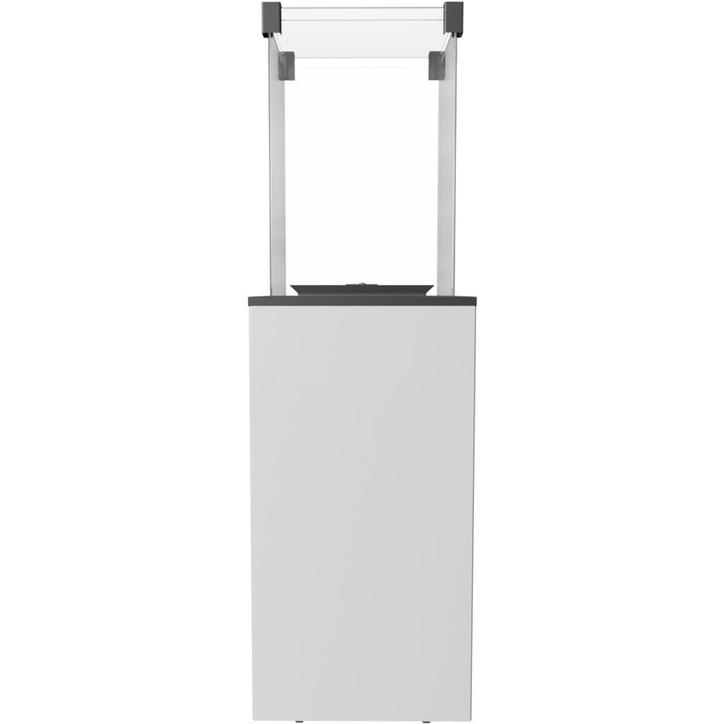 Terrassenheizer Patio Glas weiß manuelle Steuerung 8,2kW