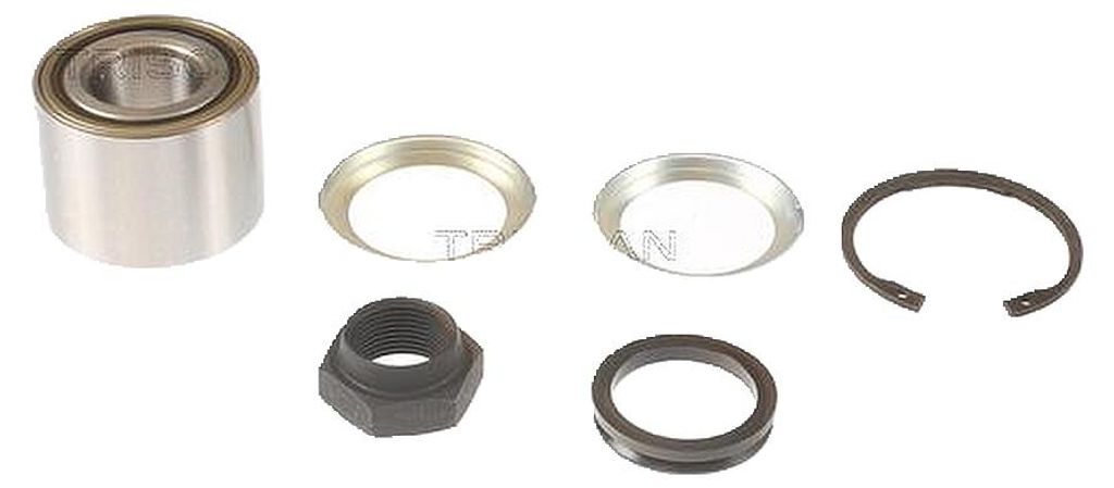 TRISCAN Radlagersatz passend für PEUGEOT 206 Schrägheck (2A/C) 52mm 8530 10203