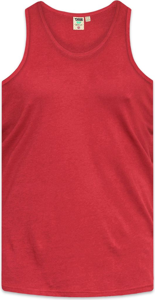 Duke - "D555 Fabio" Ärmelloses Oberteil für Herren DC168 (M) (Rot)