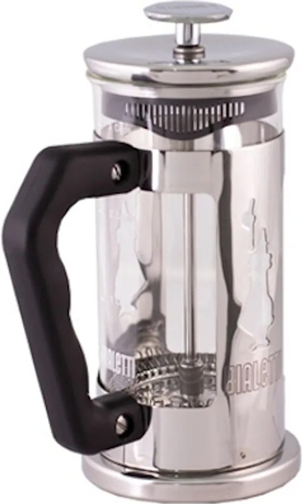 Cafetière Bialetti Preziosa en verre borosilicate et piston inox - 25
