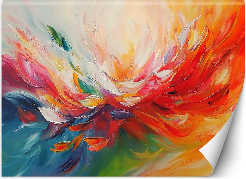 Vlies fototapete Farbausdruck Abstrakt 200x140 cm Feeby Bunt inkl. Kleber einfache Montage