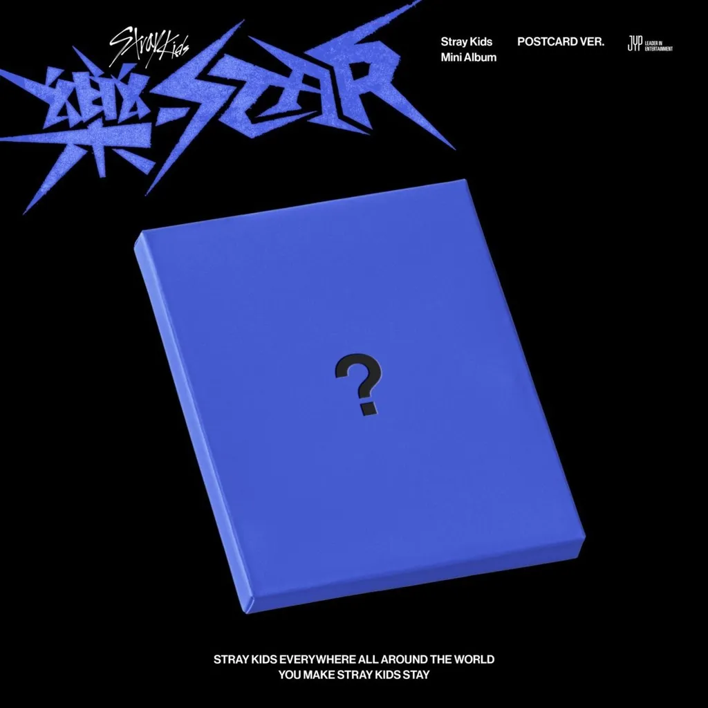 Stray Kids Rock-Star CD Postkartenausgabe - Album K-Pop Édition Limitée