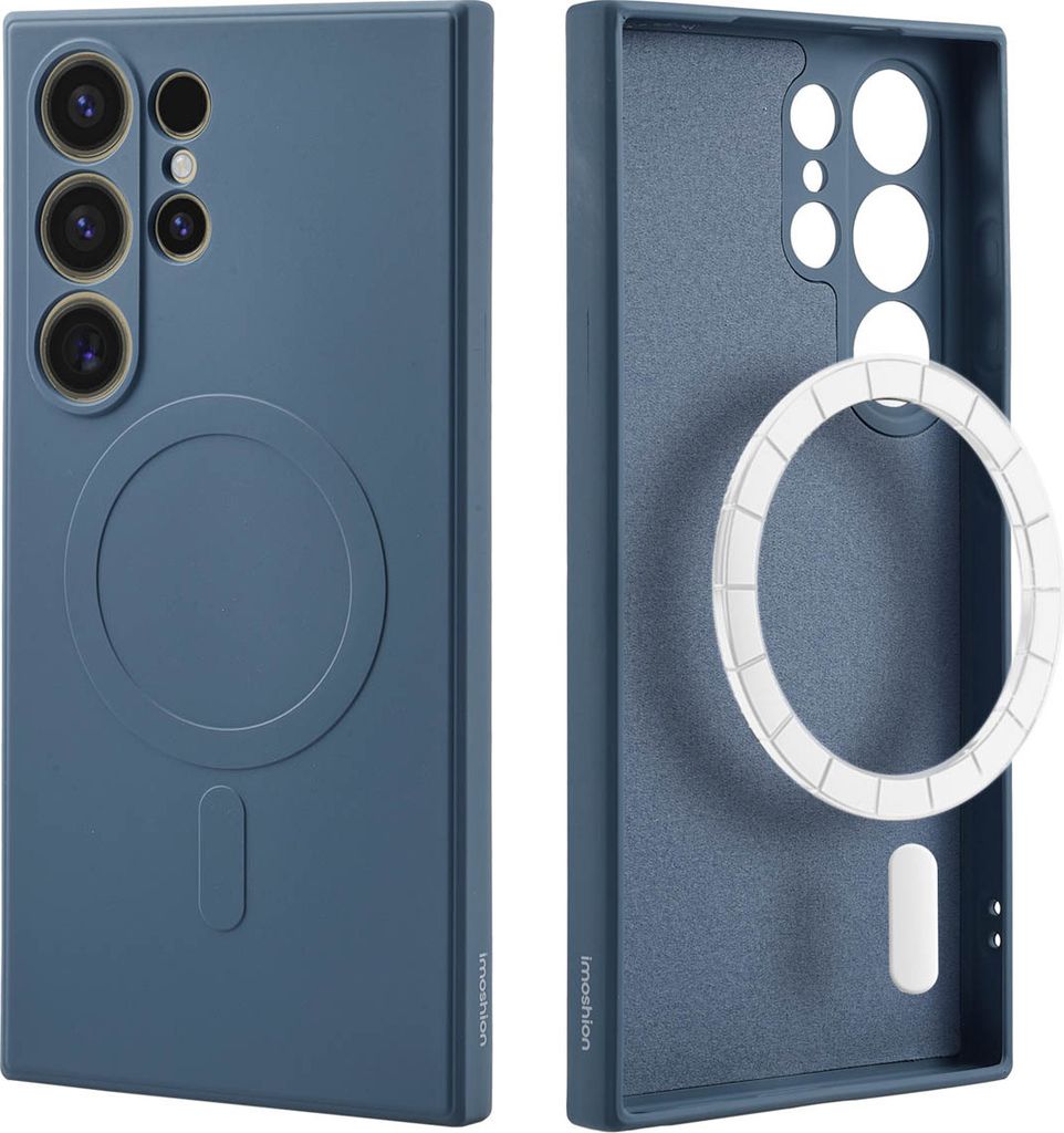 imoshion Color Back Cover mit MagSafe Samsung Galaxy S24 Ultra - Dunkelblau
