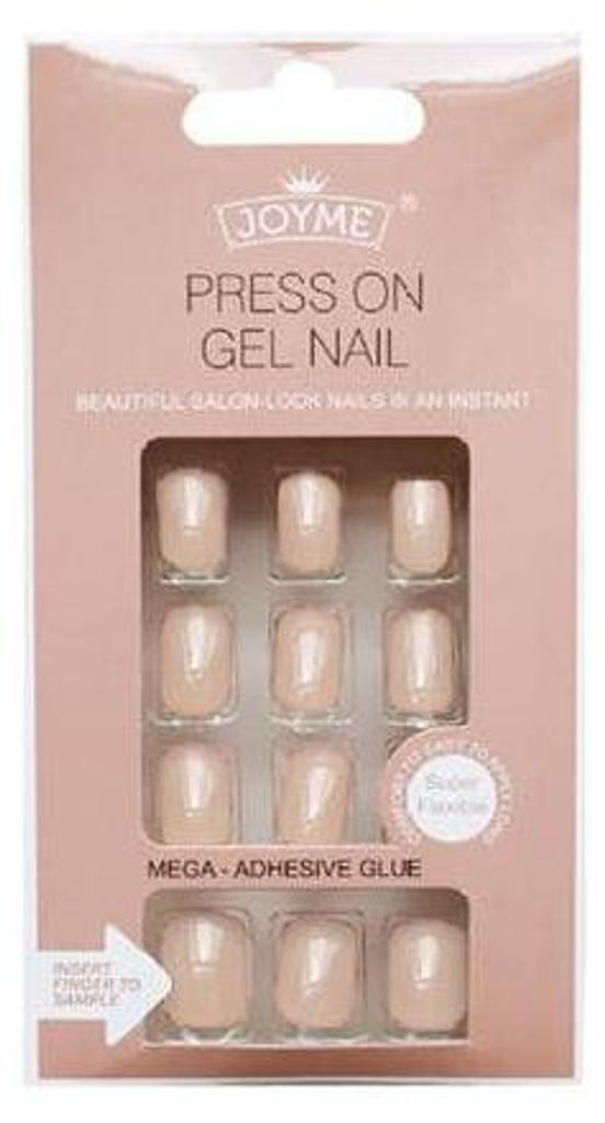 Uniq Press on Nails Nude S295 - 24er Set Künstliche Fingernägel zum Aufkleben