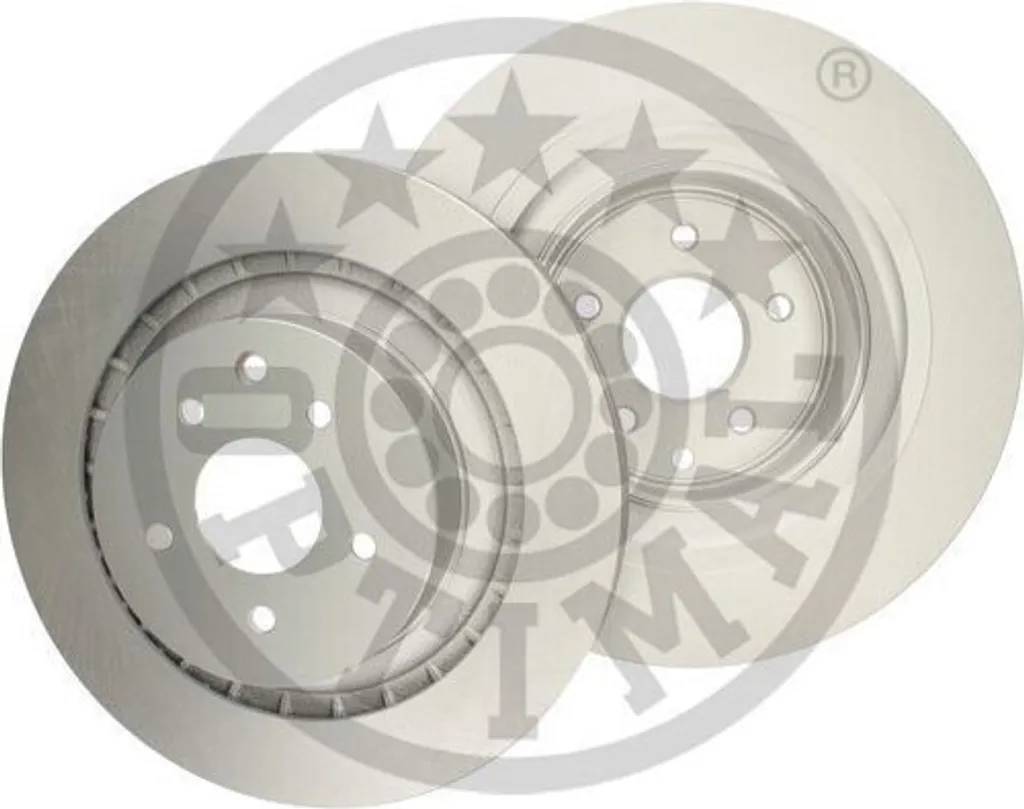 2 Disques de Frein Arrière OPTIMAL BS-9498C pour NISSAN 370 Z Z34 62mm