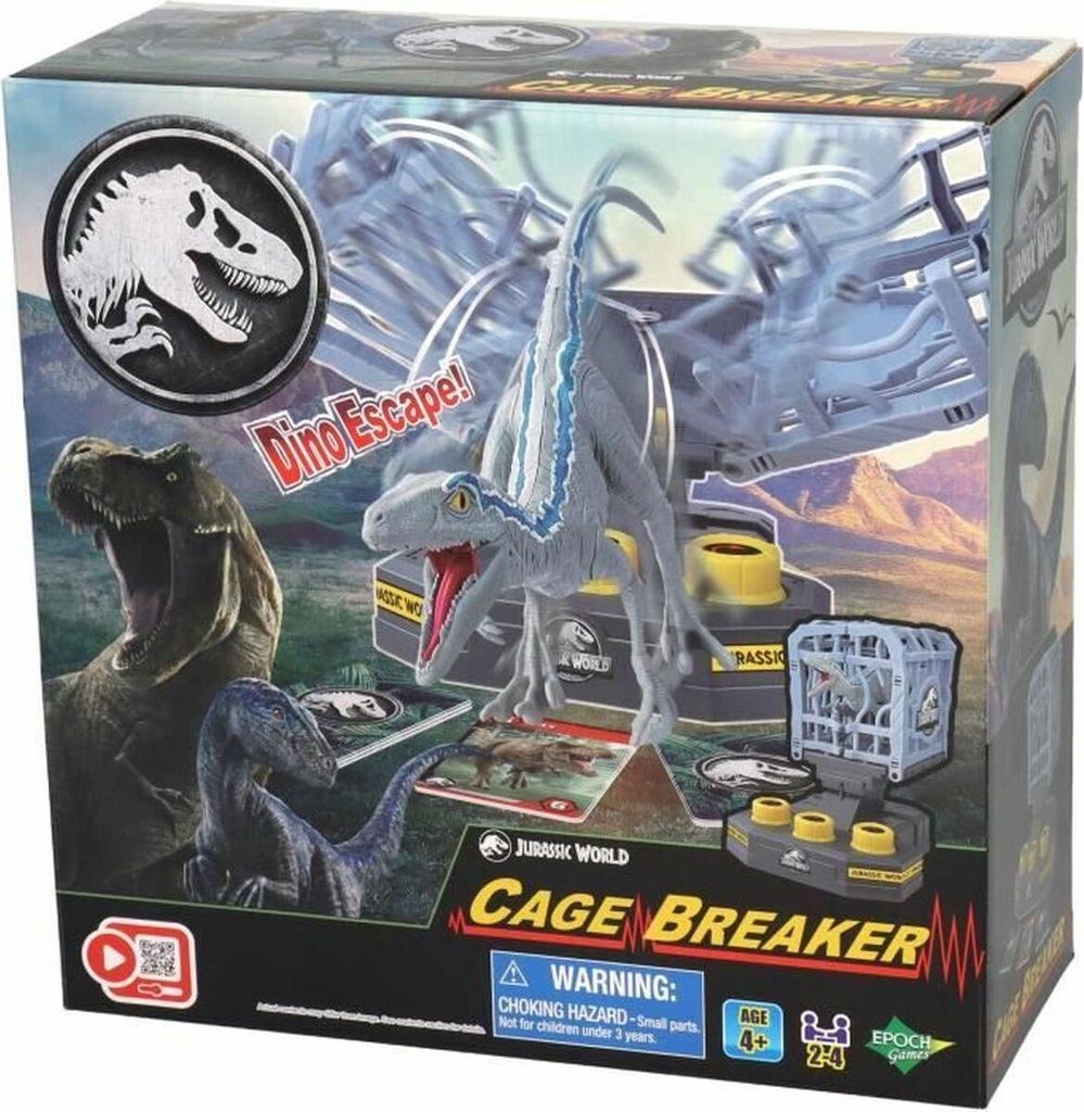 Tischspiel EPOCH D'ENFANCE Jurassic World Cage Breaker 26 x 11 x 26 cm