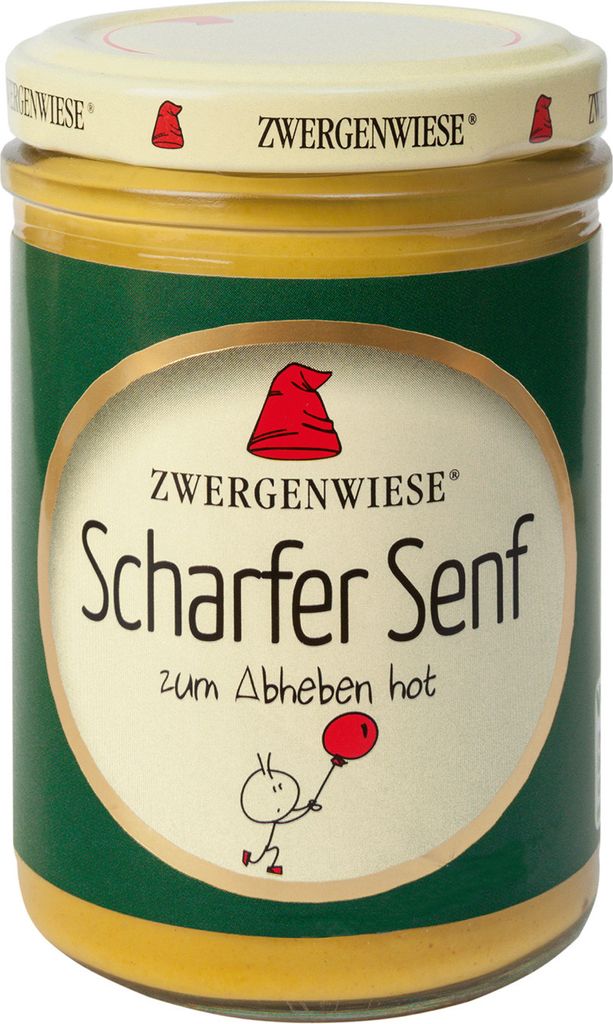 Zwergenwiese - Scharfer Senf - 160ml Produktbild 