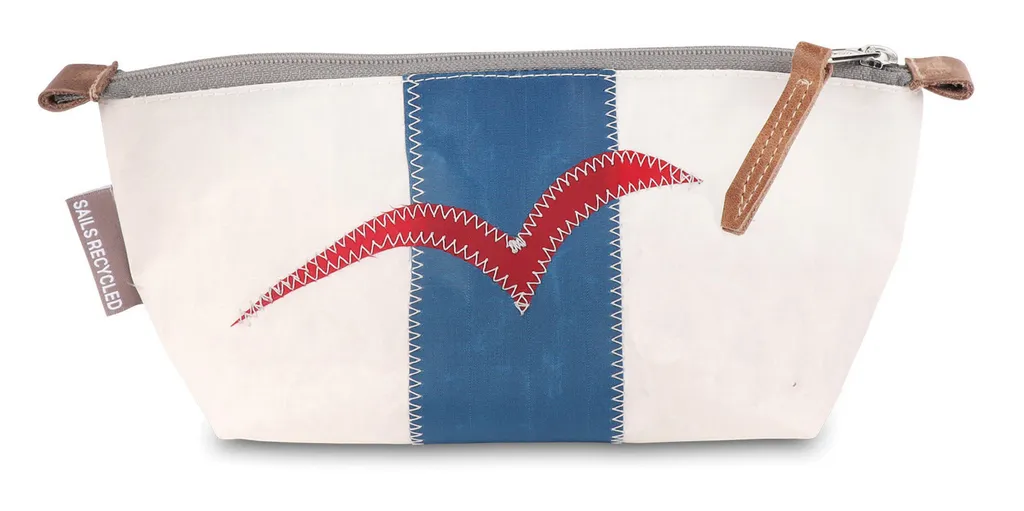 Rangement Stylos Navigator Blanc Bleu Mouette pour Bureau et Voyage
