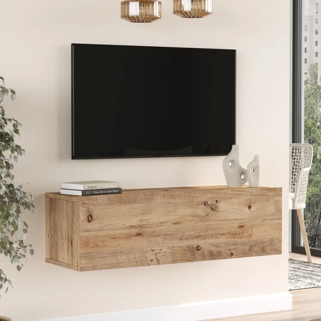 Mobile Porta TV Lapinlahti 100cm Rovere Rustico | Design Salotto
