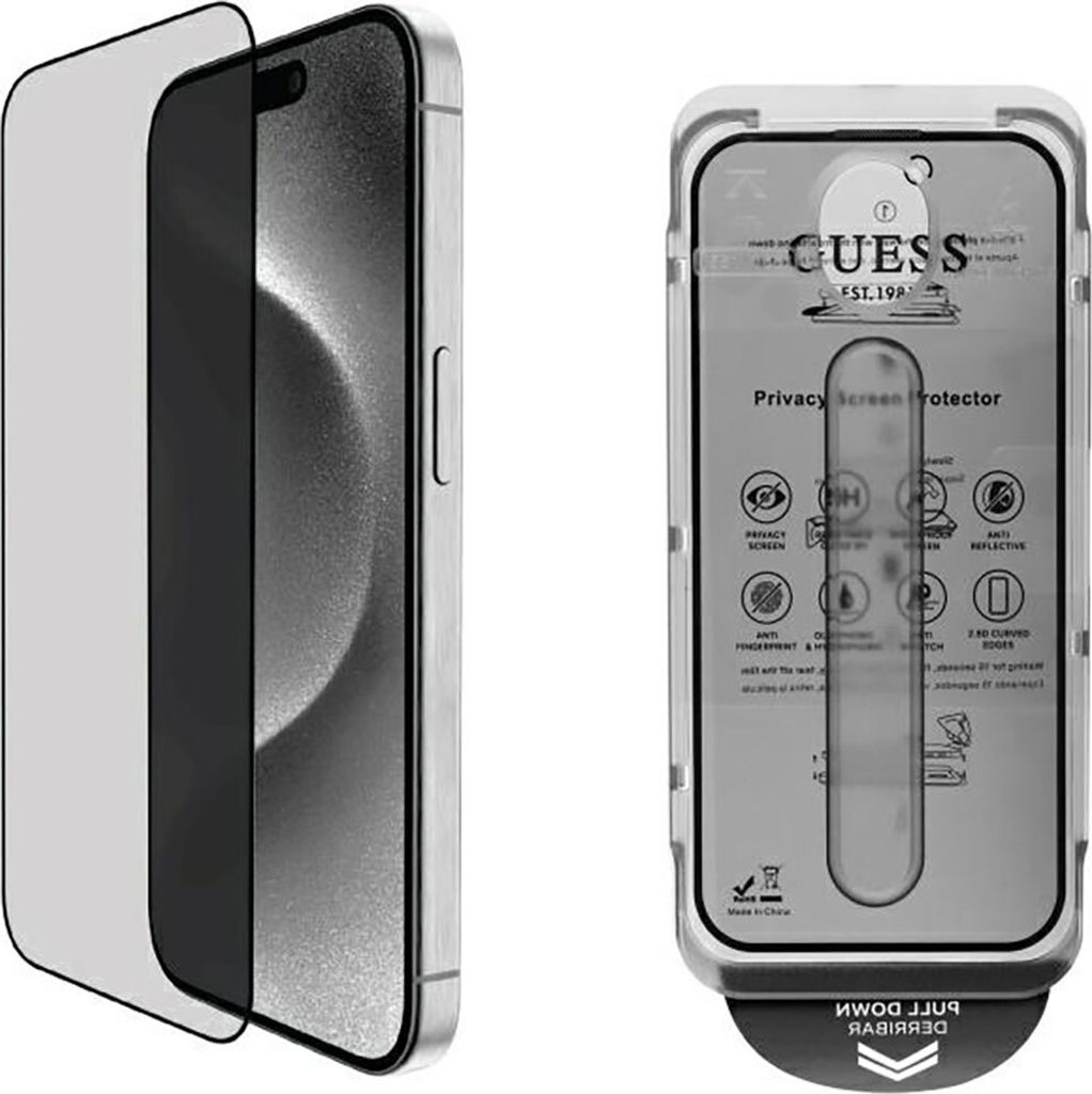 Guess GUTGP16SBOKGCIP iPhone 16 6,1" Displayschutzfolie Produktbild 