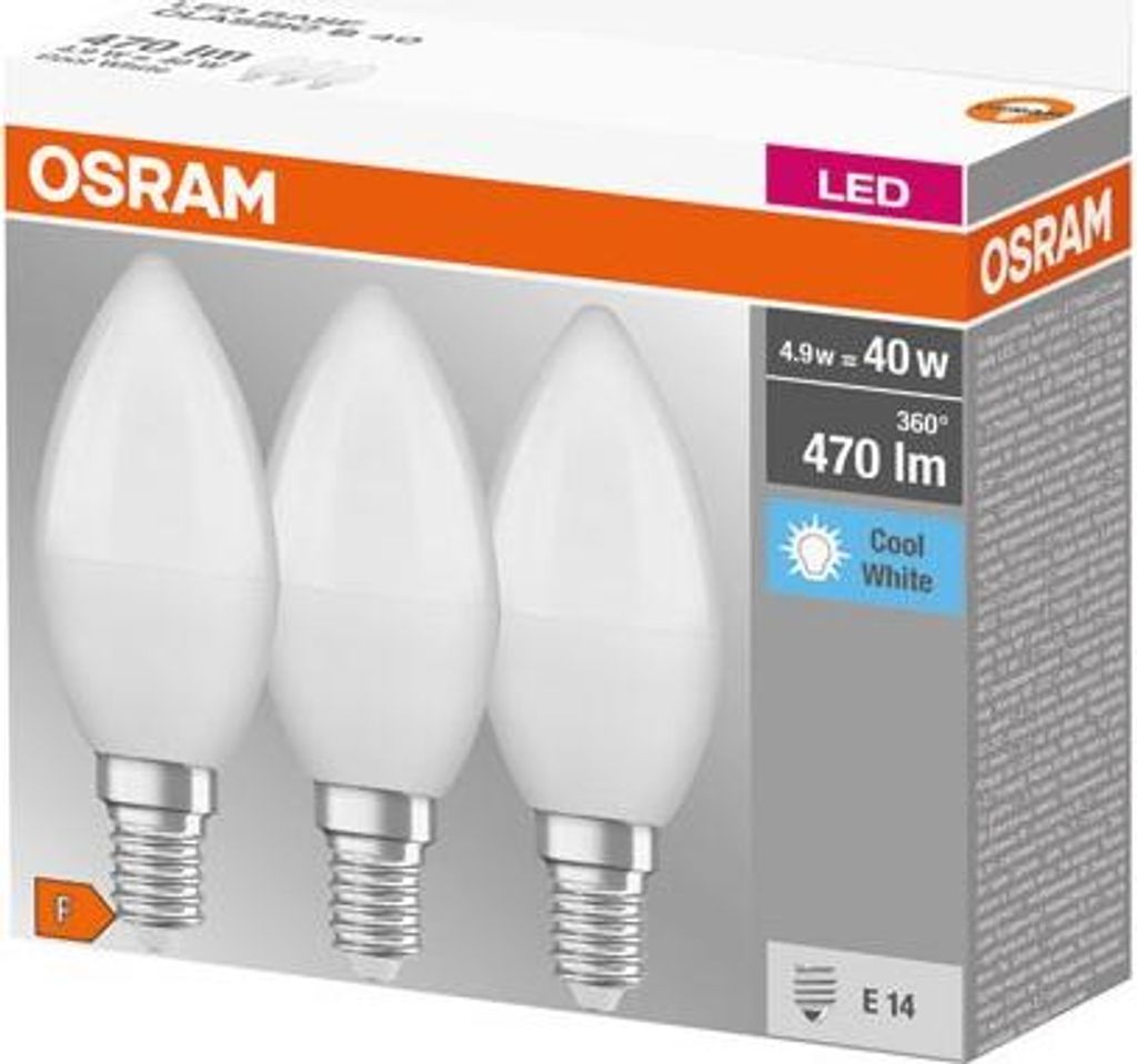 OSRAM HOMELIGHTING 4058075429680 LED (monochrome) EEC F (A Image du produit 