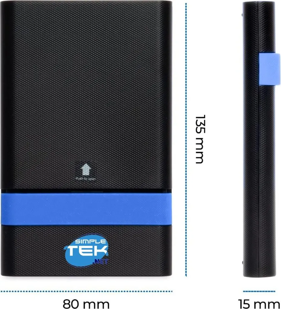 Box Esterno 2,5" Per Hdd Ssd Sata Iii Configurabile Usb 3.2 Enclosure 6Gbp - 3