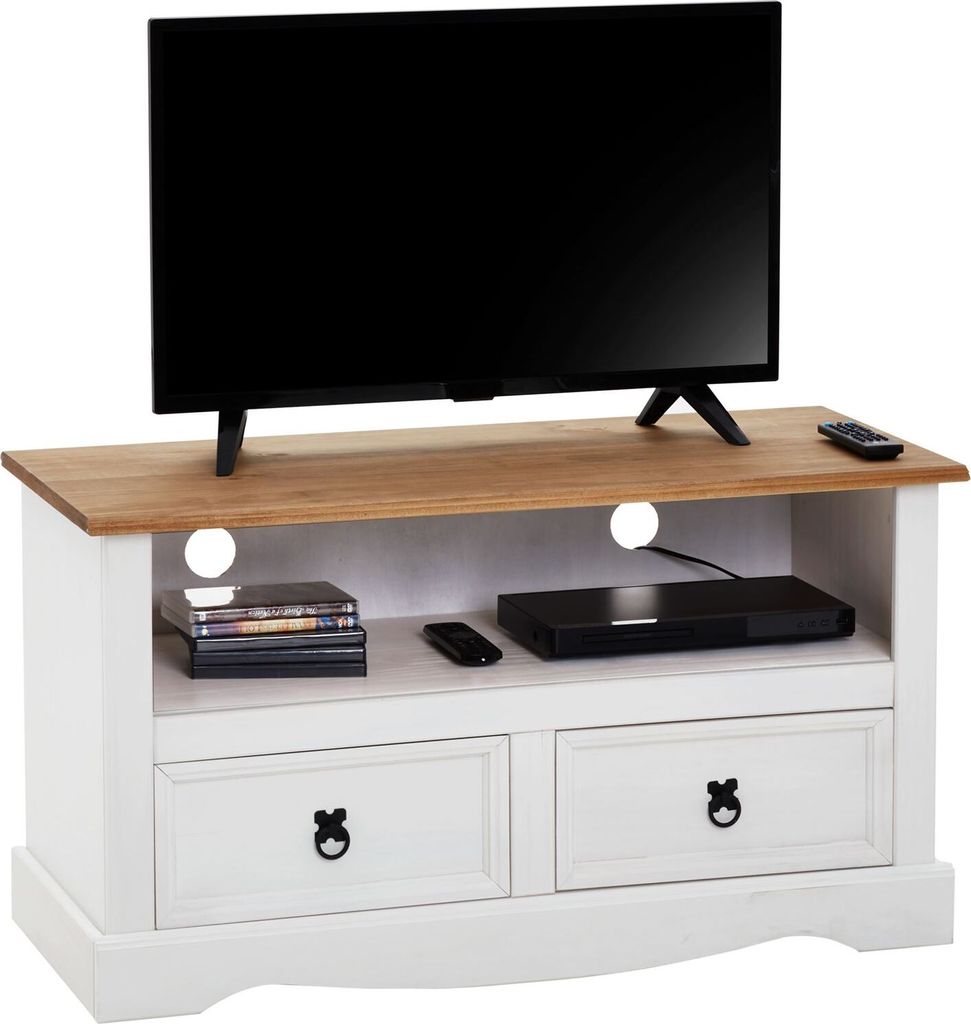 TV Lowboard CAMPO Fernsehtisch Mexiko Stil Kiefer massiv, 2 Produktbild 